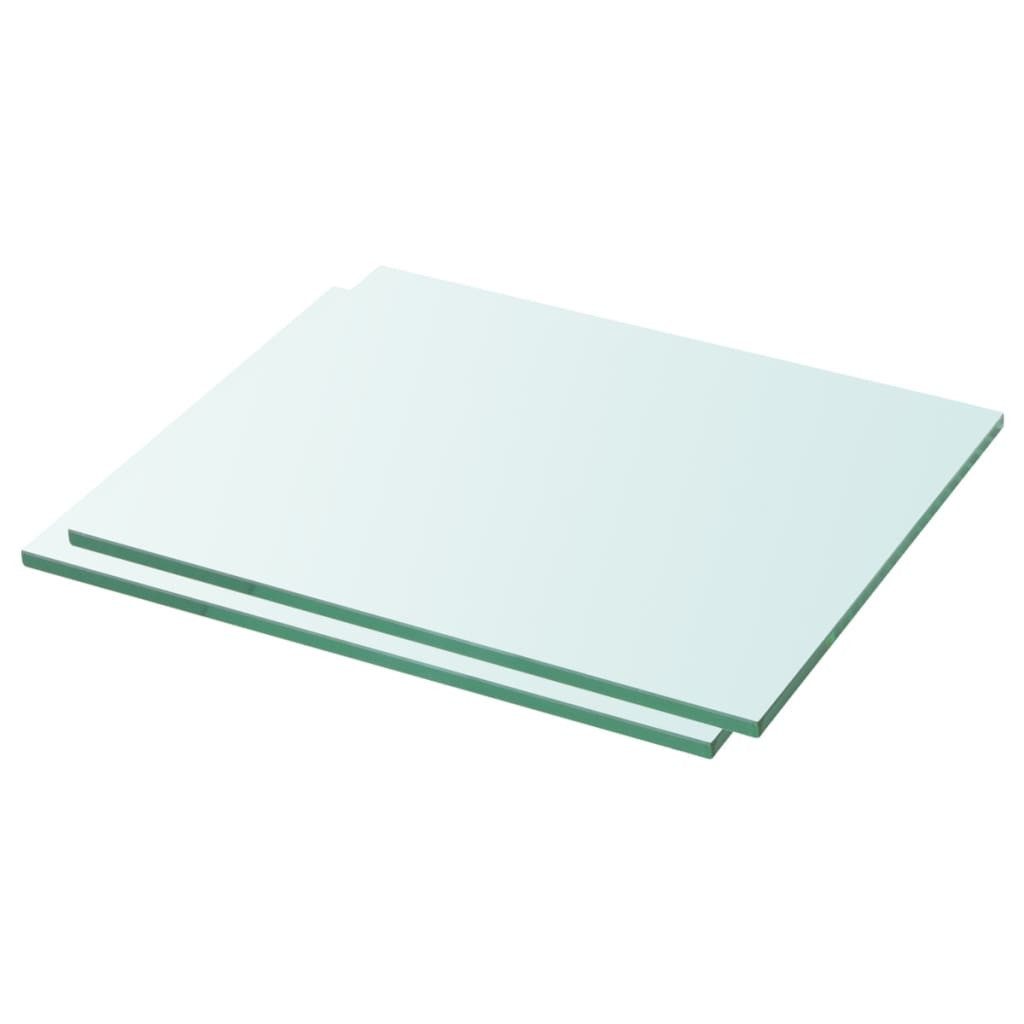 vidaXL Regal Regalböden 2 Stk. Glas günstig online kaufen