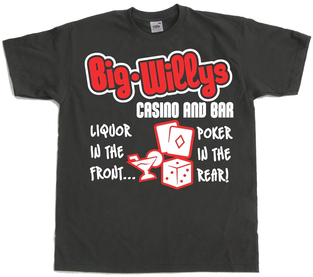 Hybris T-Shirt Big Willys Casino And Bar T-Shirt