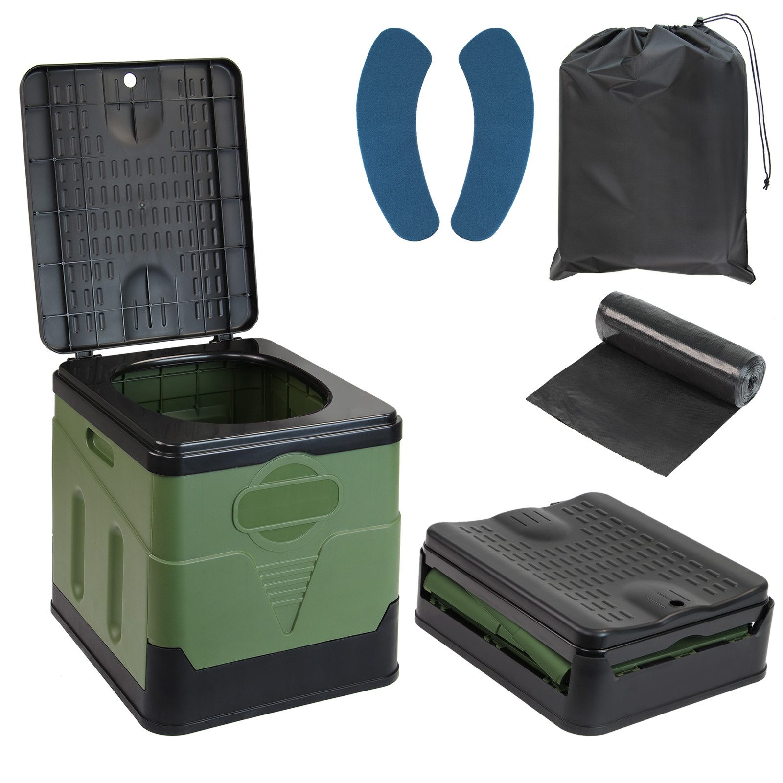 Montafox Campingtoilette Campingtoilette faltbar