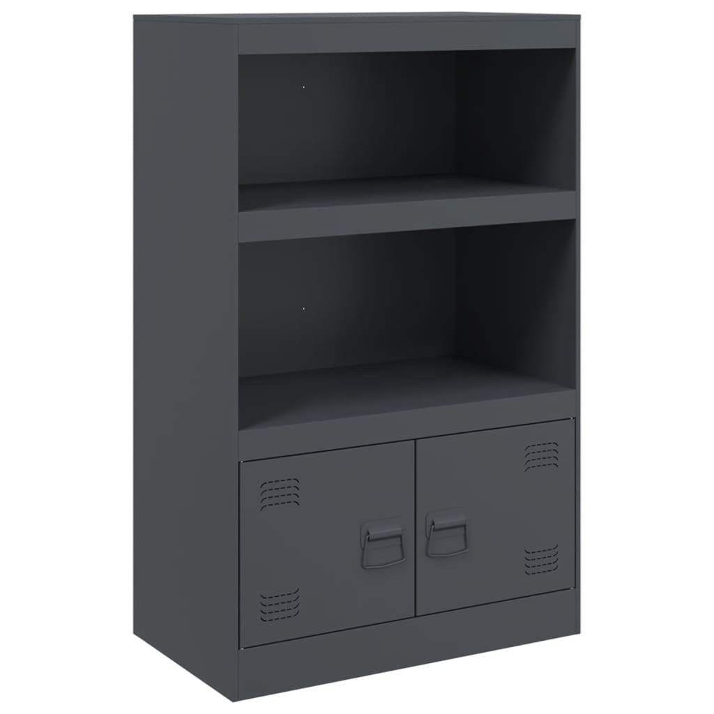 vidaXL Sideboard Sideboard Anthrazit 67x39x107 cm günstig online kaufen