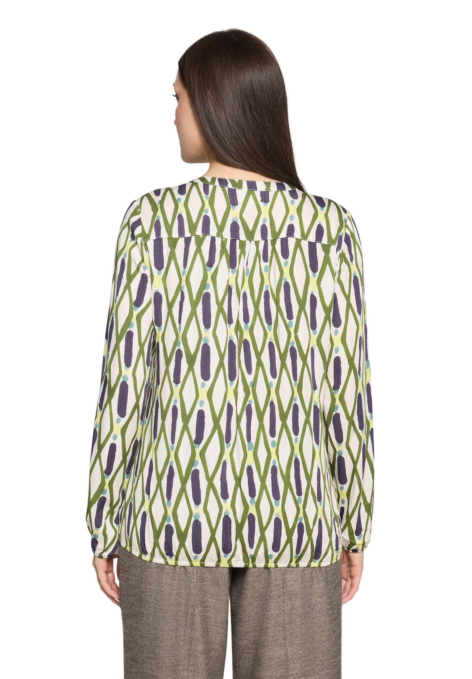 Cartoon Schlupfbluse Damen mit Muster