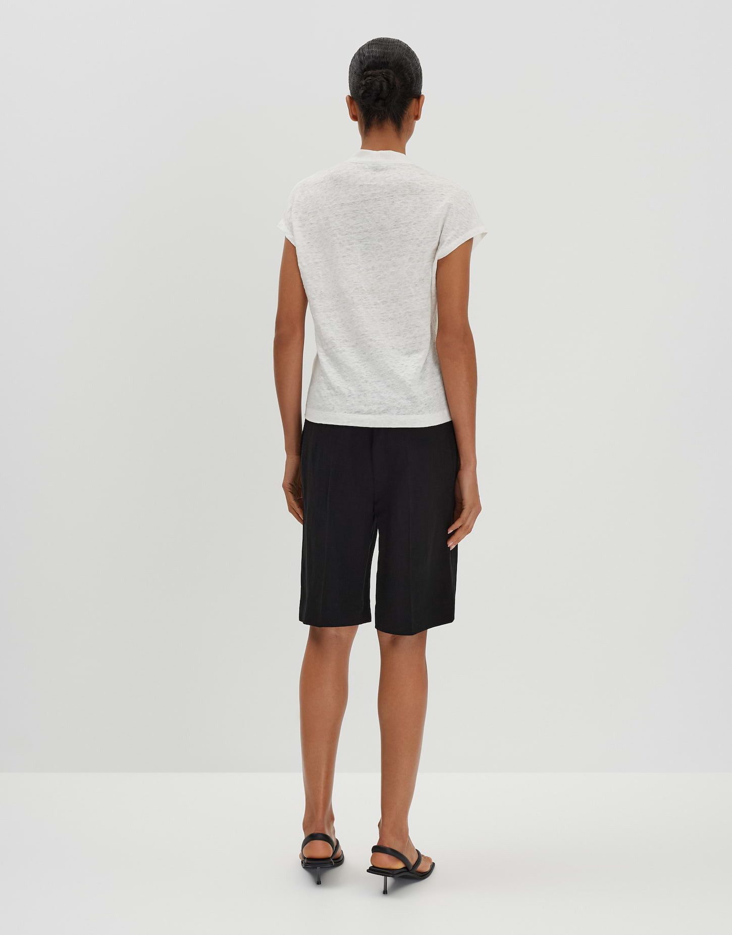 someday Kurzarmshirt KUINN mit tiefen V-Neck