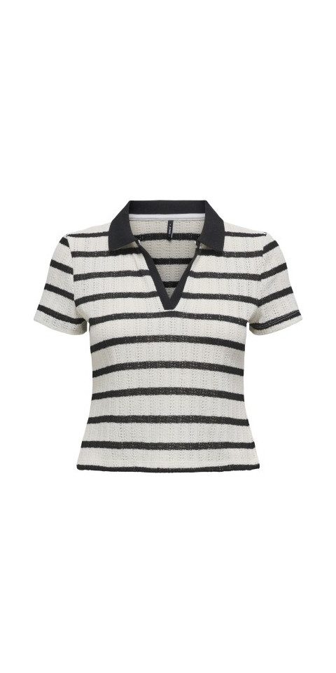 ONLY Blusentop ONLHALIA S/S COLLAR TOP BOX JRS günstig online kaufen