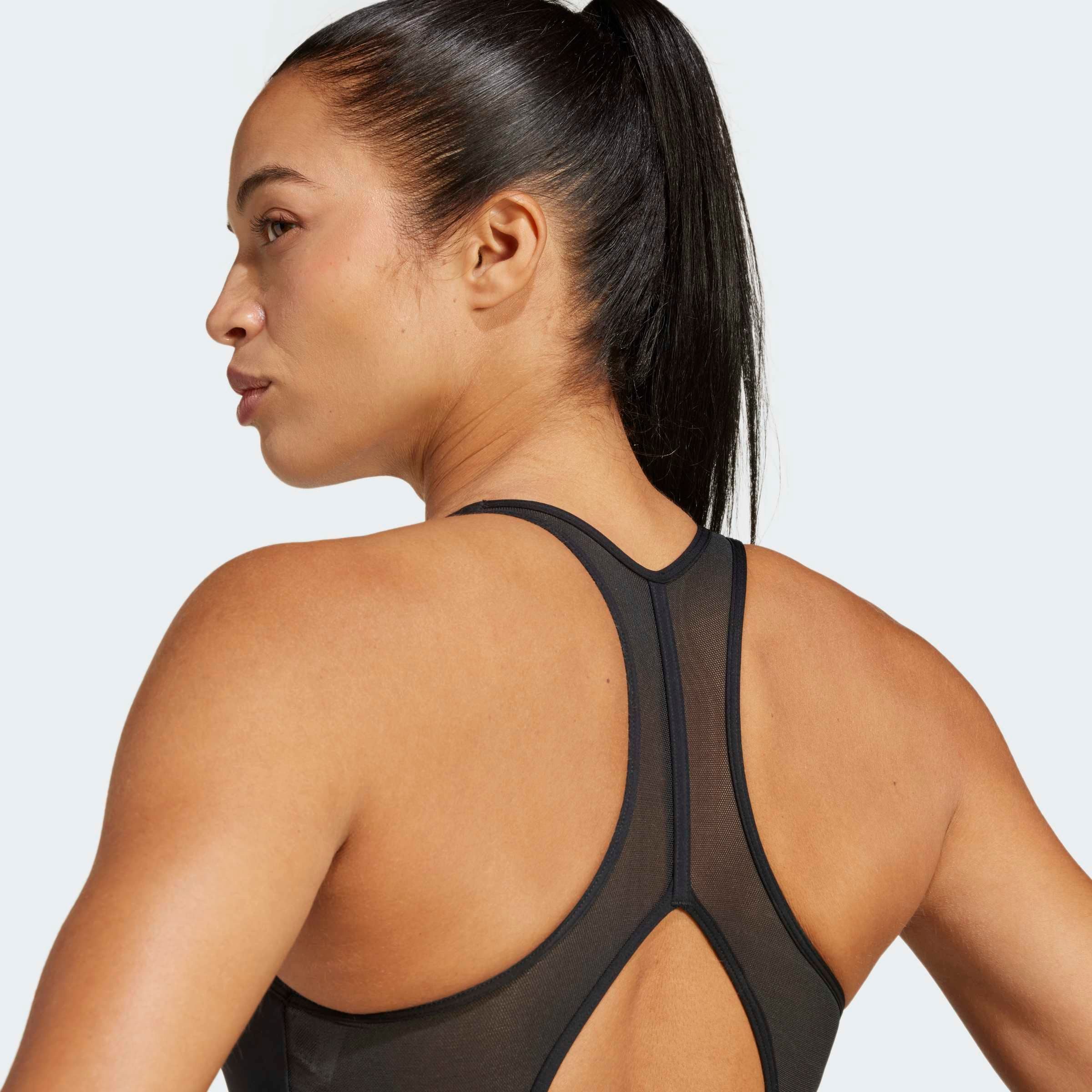 adidas Performance Sport-BH PRIMELIFTREACT GRAFIK SPORT-BH ohne Bügel, mit AEROREADY-Technologie, für Erwachsene – Bild 4 von 5