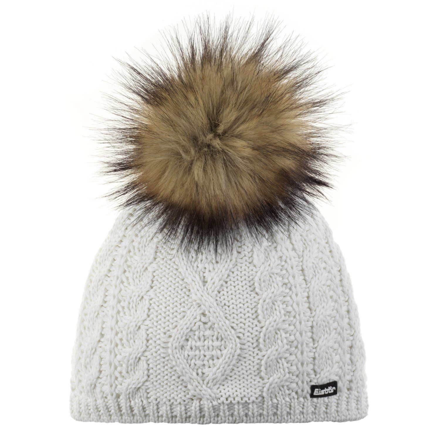Eisbär Strickmütze Nelia Lux Mütze mit Bommel (Stück)