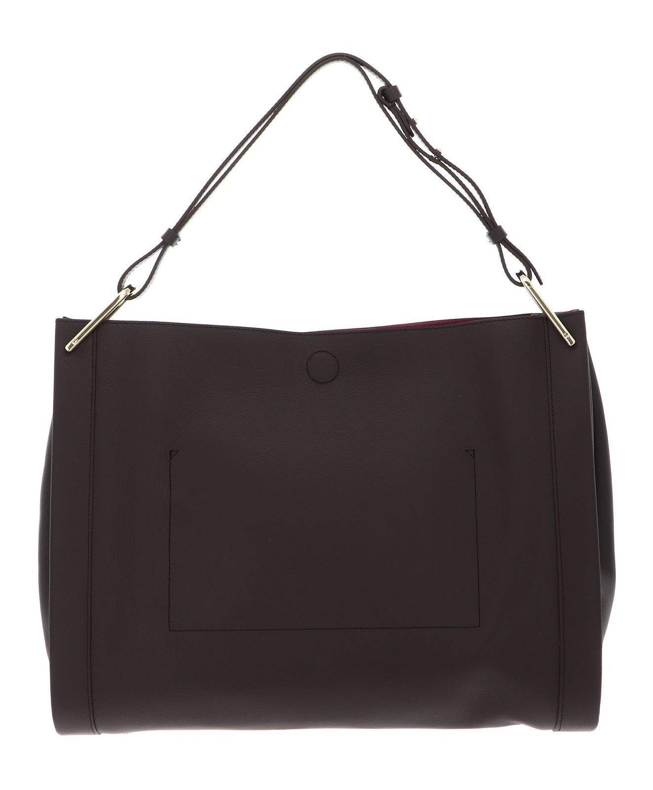 COCCINELLE Schultertasche Shoulderbag Double Grainy Leather, aus echtem Rindsleder