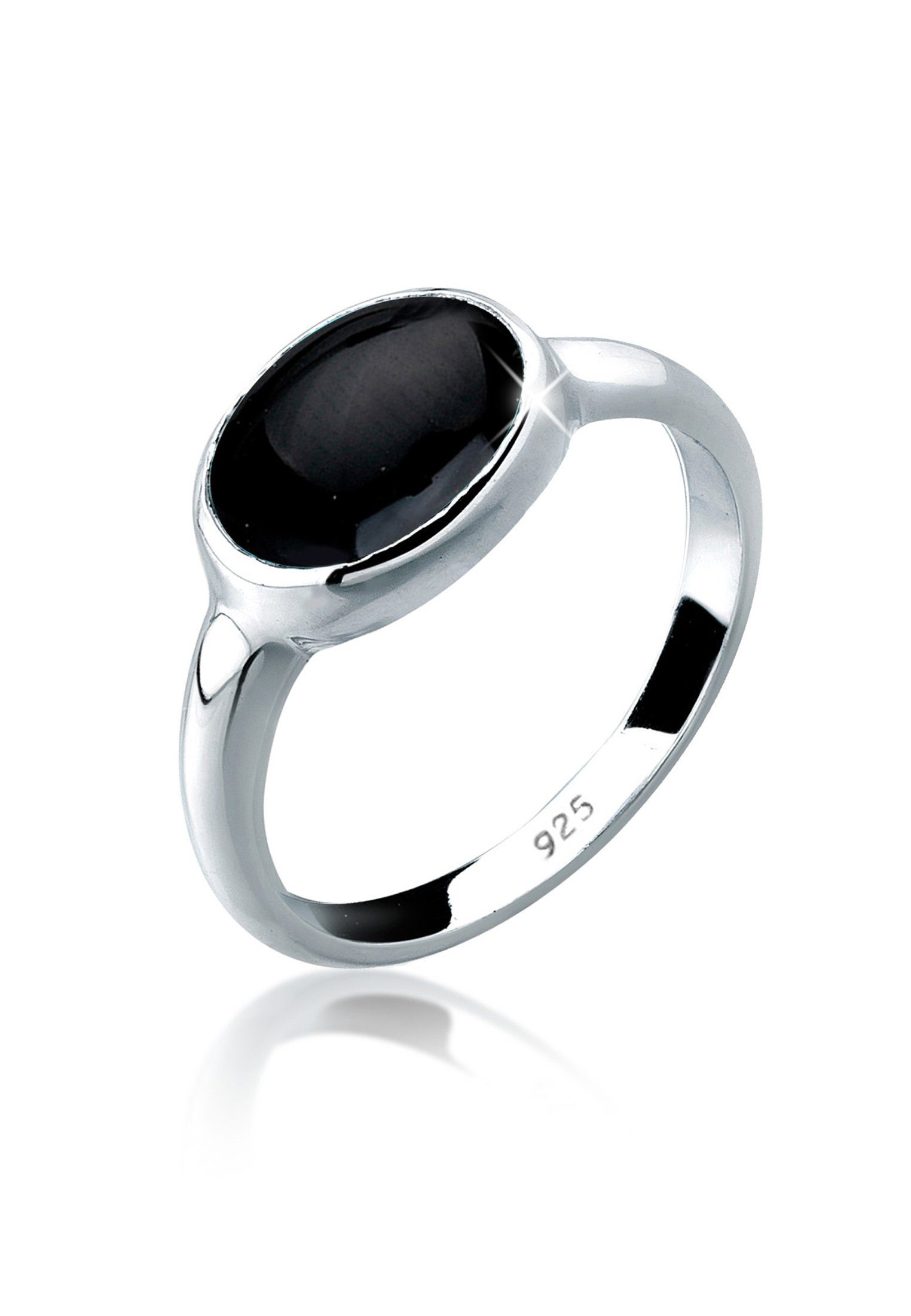 Fingerring Onyx 925 Sterling Silber