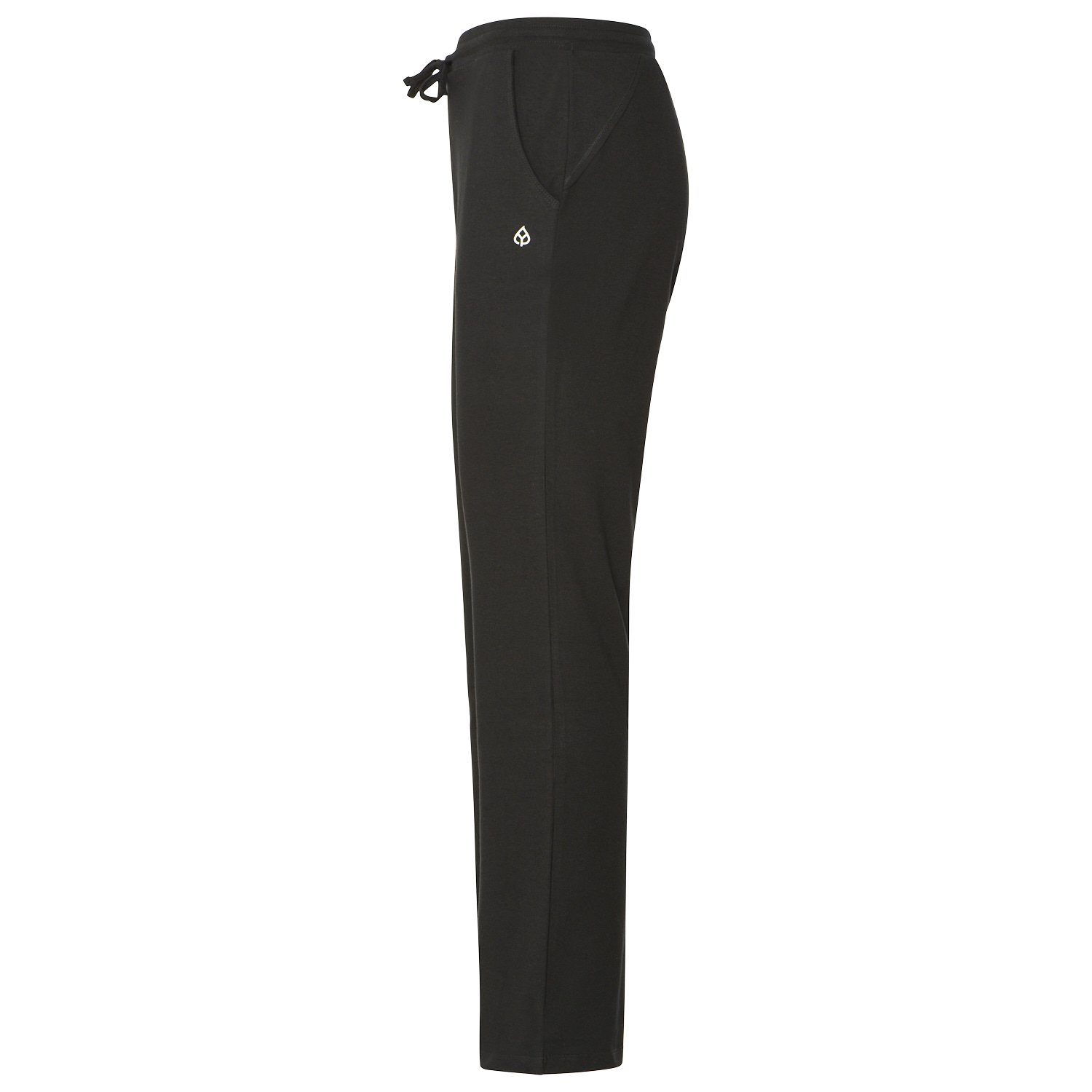 Yamadhi Yogahose Herren Yogahose Straight Cut, Bio-Baumwolle, Schwarz XL günstig online kaufen