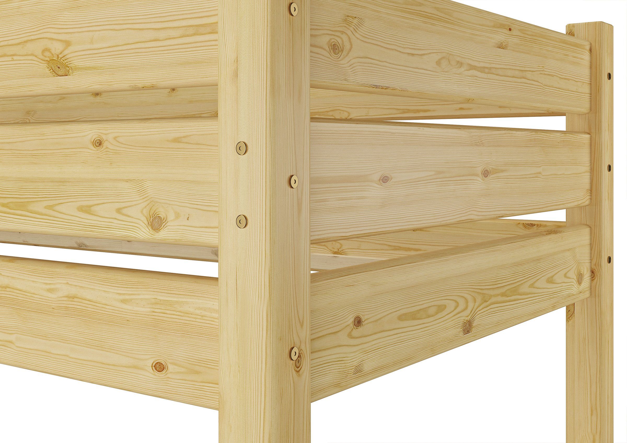 Holzetagenbett Rost ERST-HOLZ mit 90x220 Überlänge Etagenbett teilbar