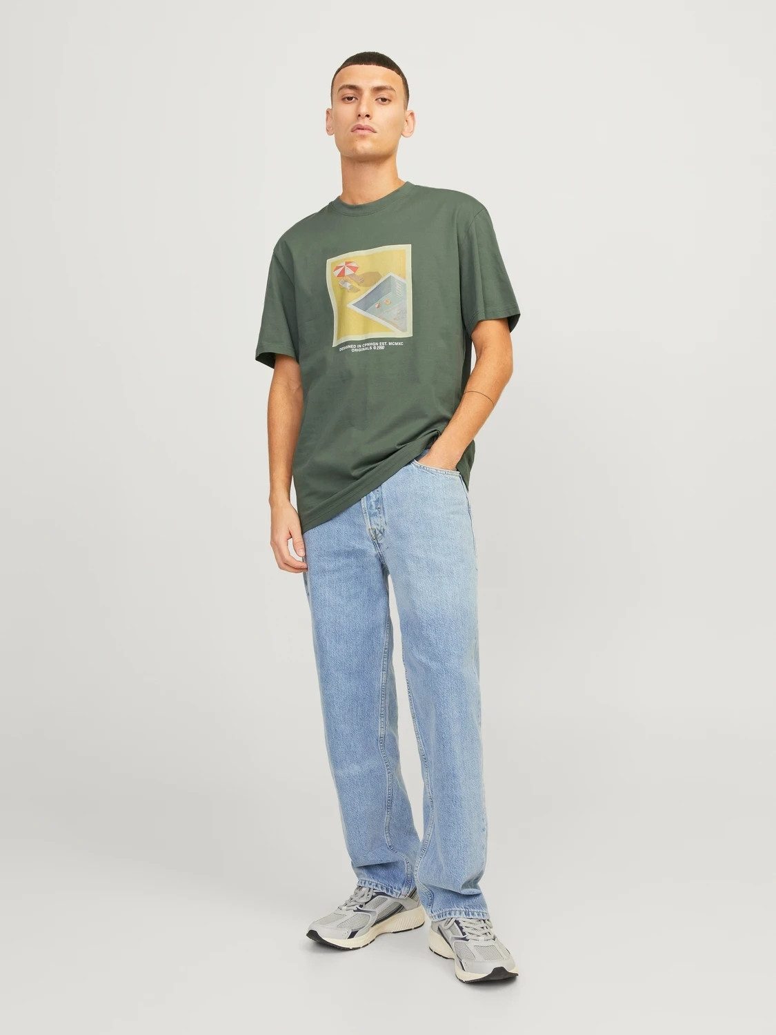 Jack & Jones Kurzarmshirt JORTAMPA GRAPHIC günstig online kaufen