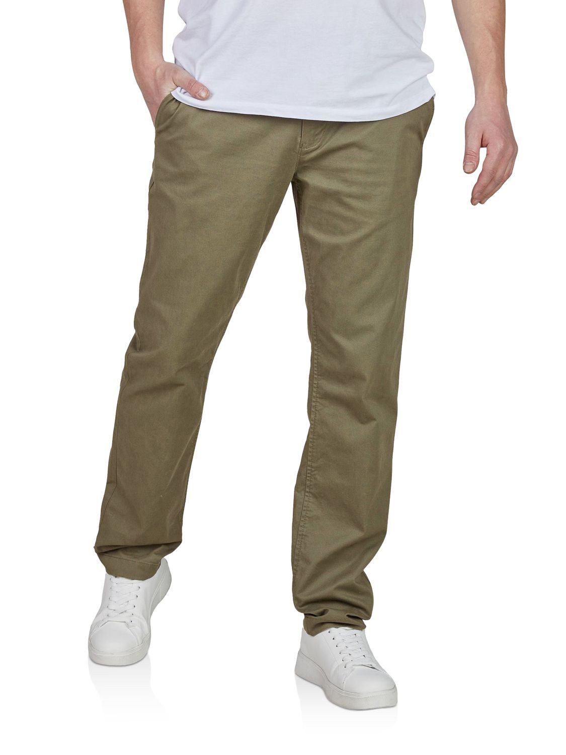 TOM TAILOR Chinohose Herren Stoffhose Regular Fit Freizeithose mit Stretch günstig online kaufen