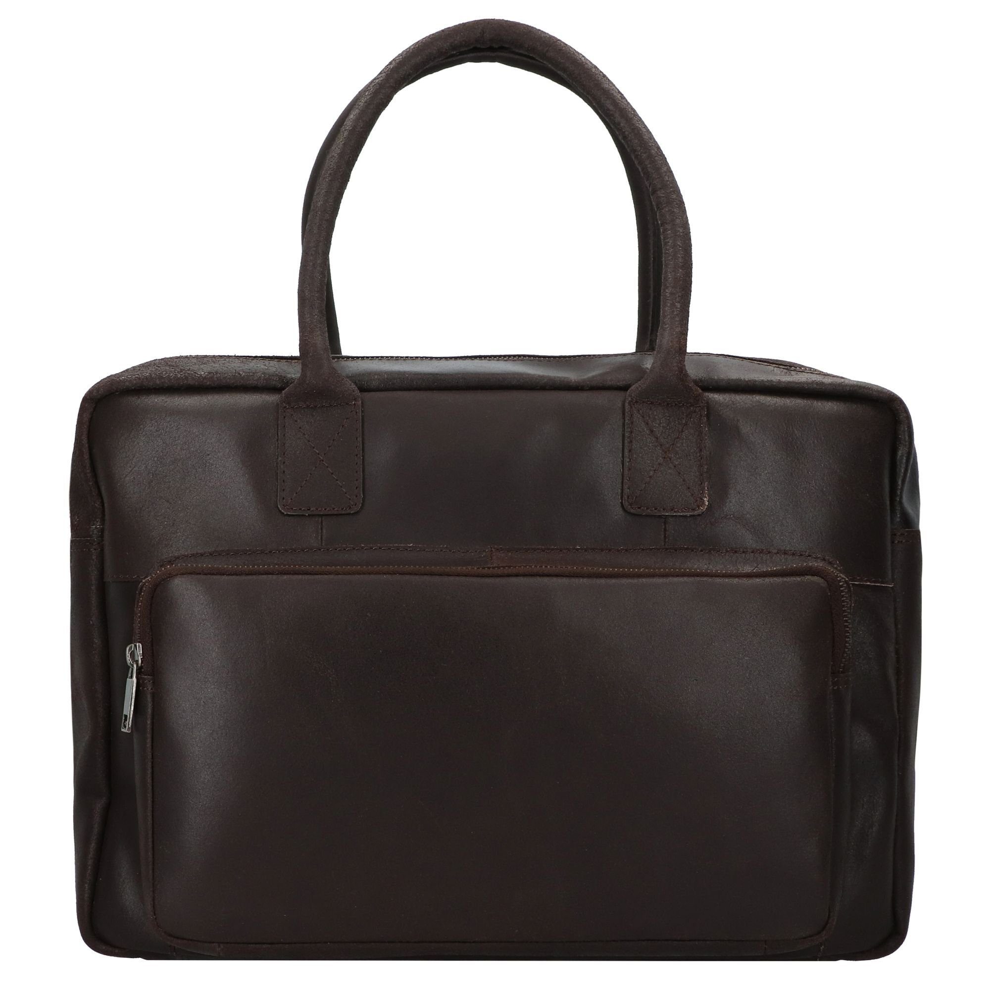 Burkely Aktentasche Vintage, Leder