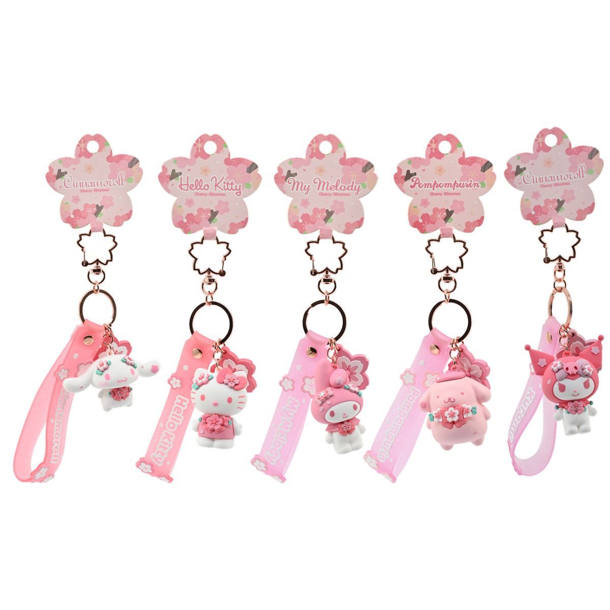 Schlüsselanhänger Schlüsselanhänger Hello Kitty Sakura Serie 15cm