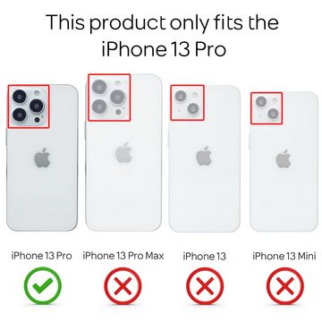 Nalia Smartphone-Hülle Apple iPhone 13 Pro, Klare 360 Grad Hülle / Rundumschutz / Transparent / Displayschutz Case