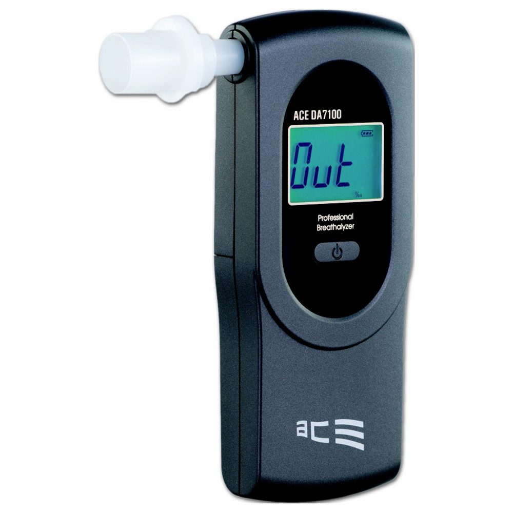 ACE Alkohol-Teststreifen ACE DA-7100 Alkoholtester 0 bis 5 ‰ inkl. Display