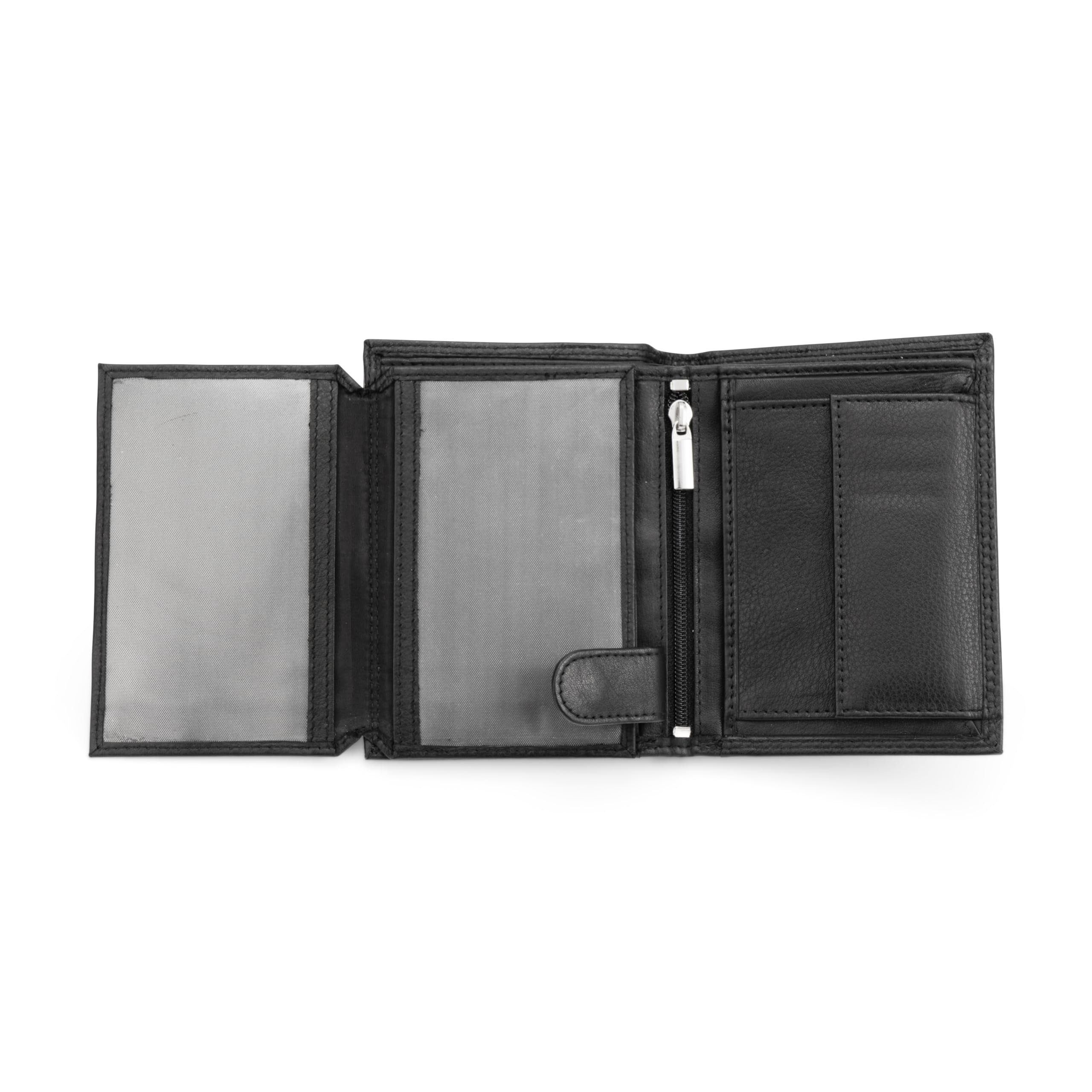 SERASAR Geldbörse Premium-Ledergeldbörse [Manager] (Classic, elegant, casual, 1-tlg), Made of Genuine Leather