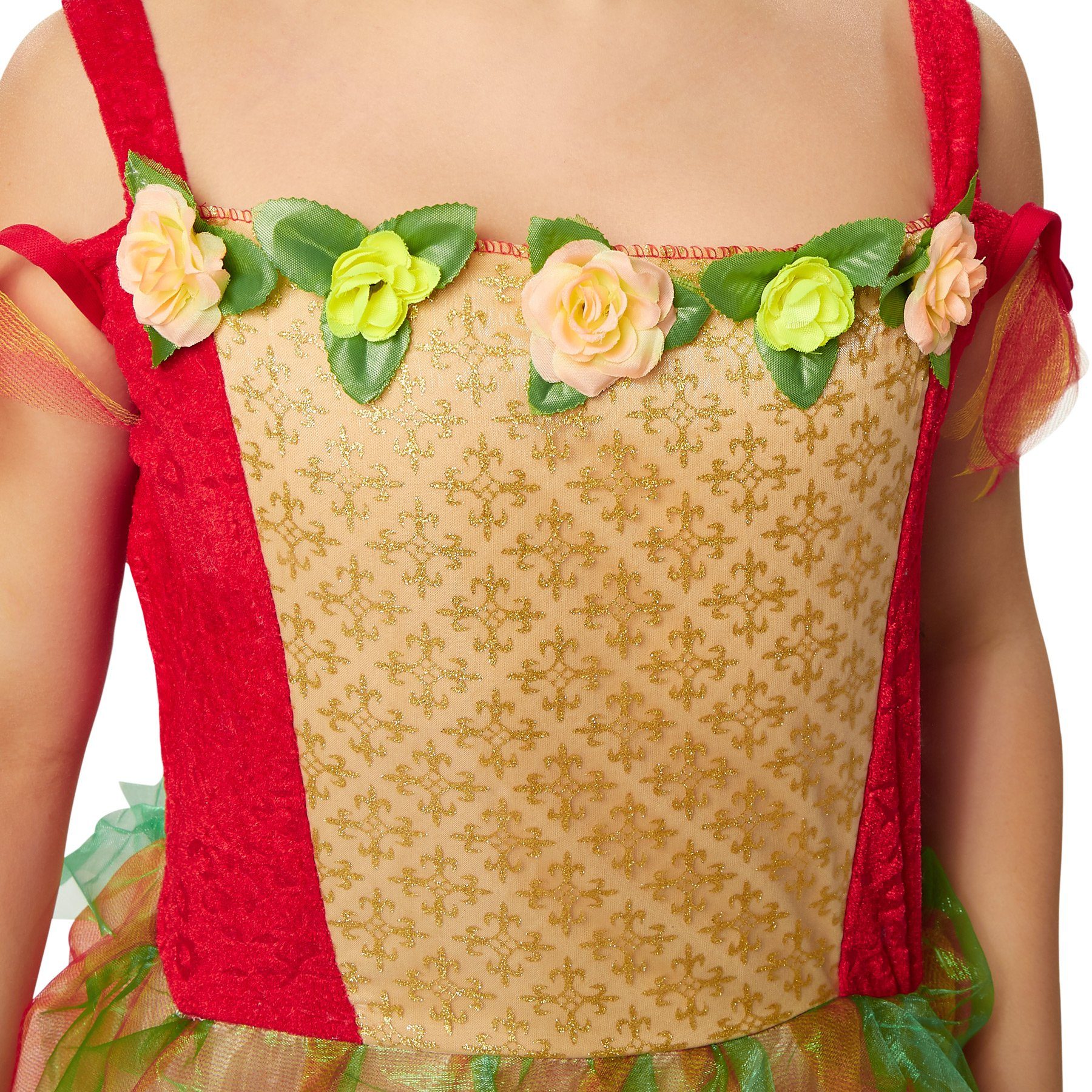 dressforfun Kostüm Mädchenkostüm Blumenfee, Sehr adrettes Kleid in warmen Farbtönen