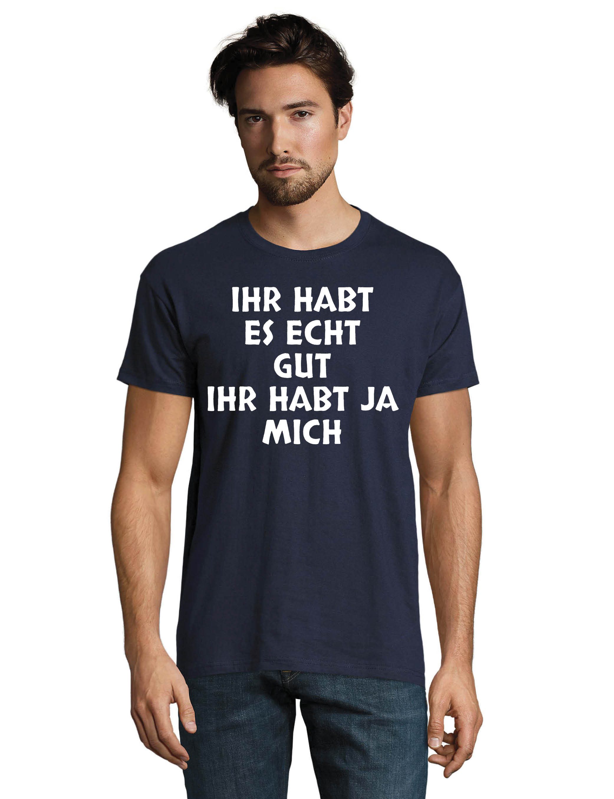 Youth Designz Print-Shirt "Ihr Habt Ja Mich" Herren T-Shirt mit Lustigen Pr günstig online kaufen