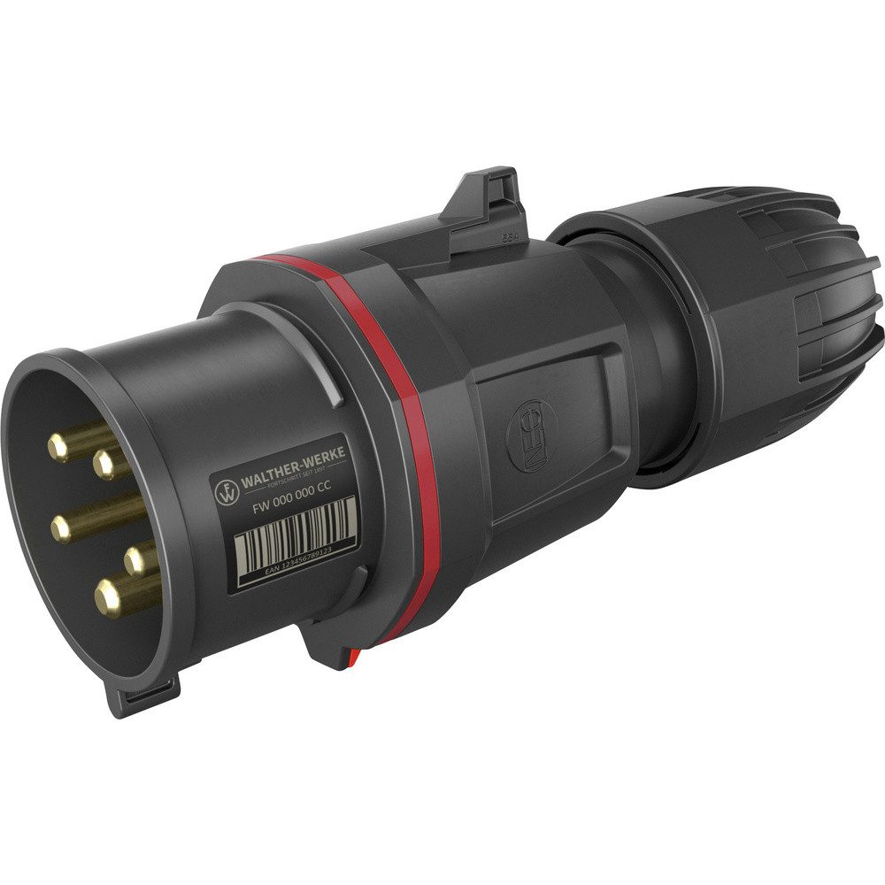 Walther Werke Steckdose Walther Werke FW231506CC CEE Stecker 32 A 5polig 230 V, 400 V 1 St.