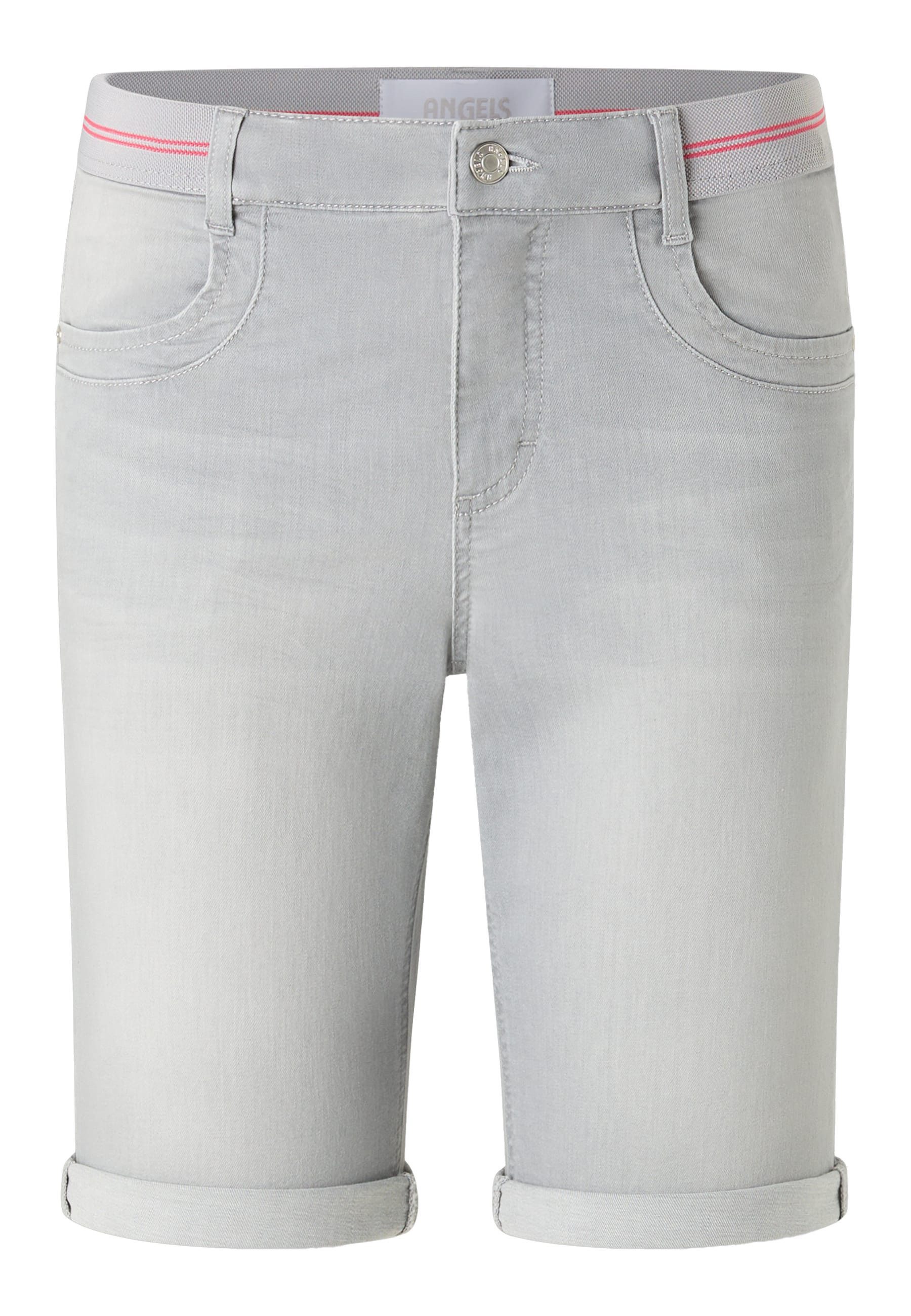 ANGELS Shorts Jeans Bermuda TU Sporty mit Dehnbund