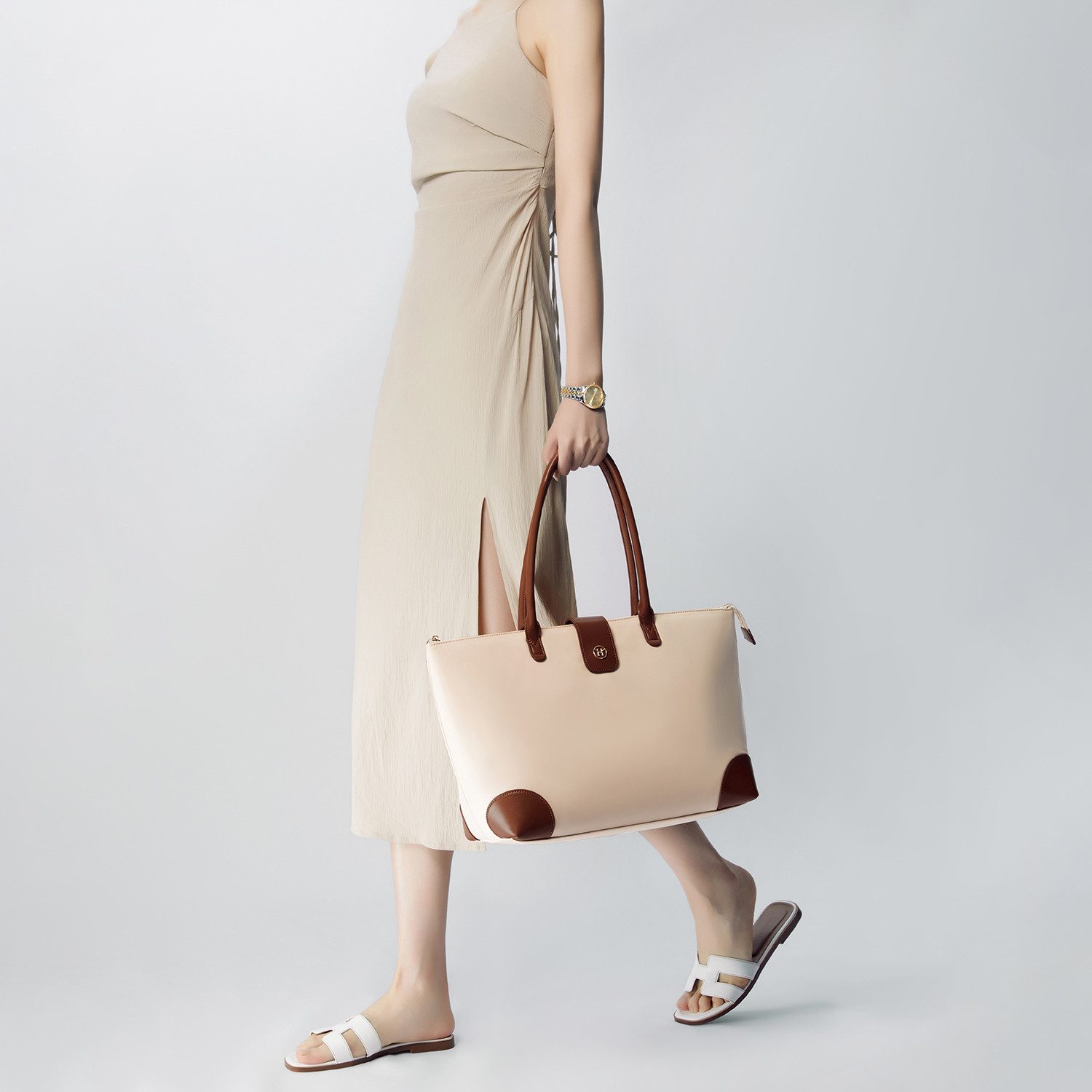 Victoria Hyde Handtasche Shopper 2-Tlg Handtasche Damen Tragetasche Set Groß Damen Handtasche (Kein Set, Kein Set), klassisch