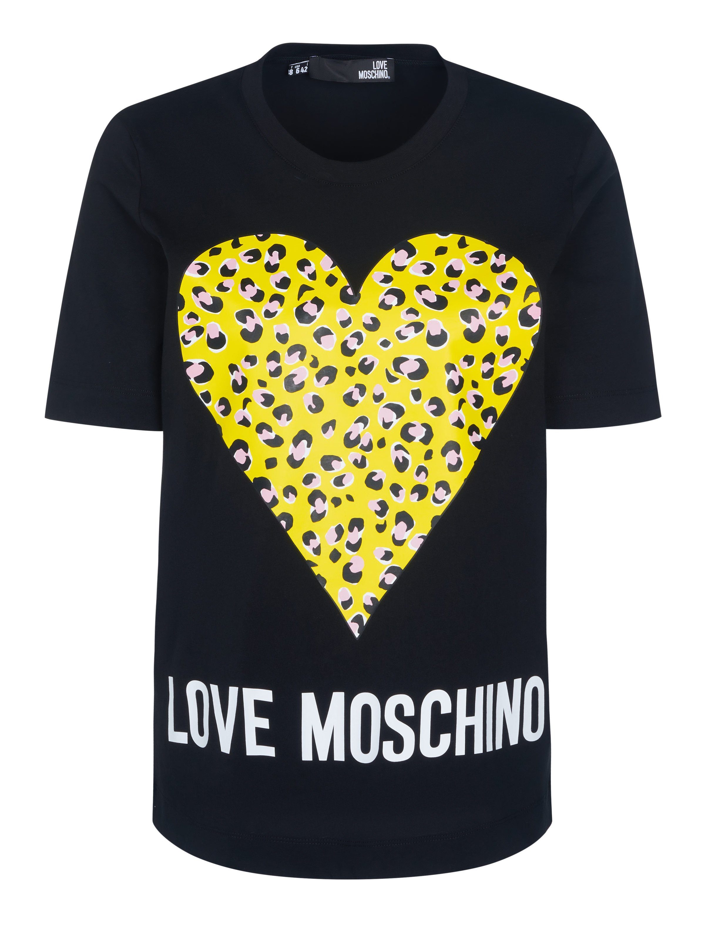 LOVE MOSCHINO T-Shirt Love Moschino Top schwarz