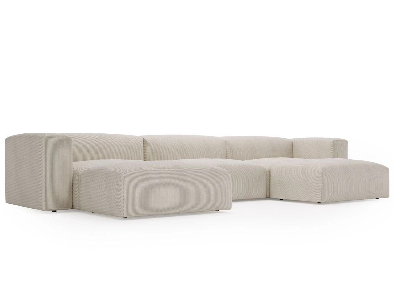 GrainGold Ecksofa U-Form LANDI - 340x180 günstig online kaufen