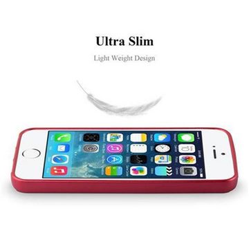 Cadorabo Handyhülle Apple iPhone 5 / 5S / SE 2016 Apple iPhone 5 / 5S / SE 2016, Flexible TPU Silikon Handy Schutzhülle - Hülle - ultra slim