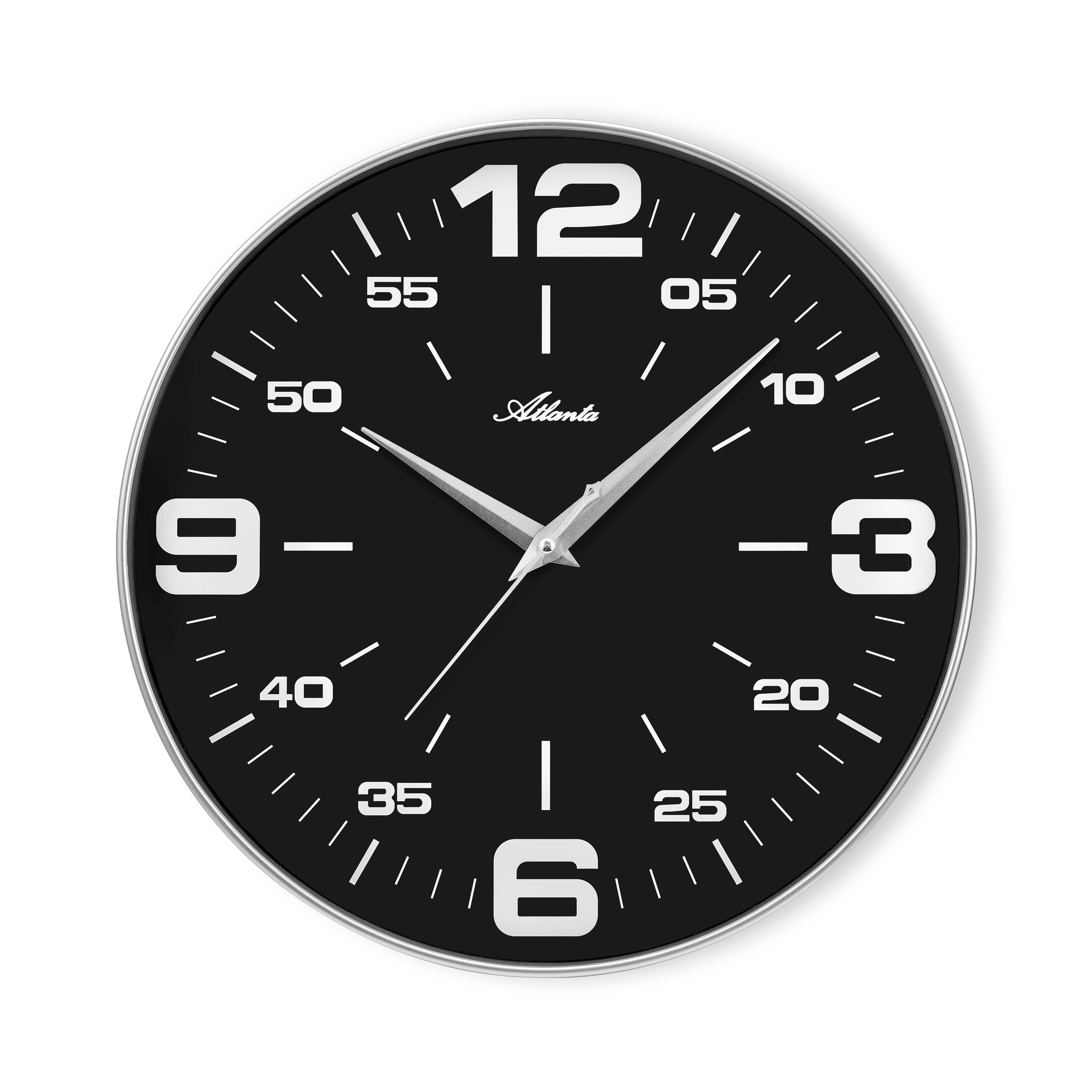 Atlanta Wanduhr (Wohnzimmer, Esszimmer, Küche, Arbeitszimmer, Flur, Büro, Gästezimmer)