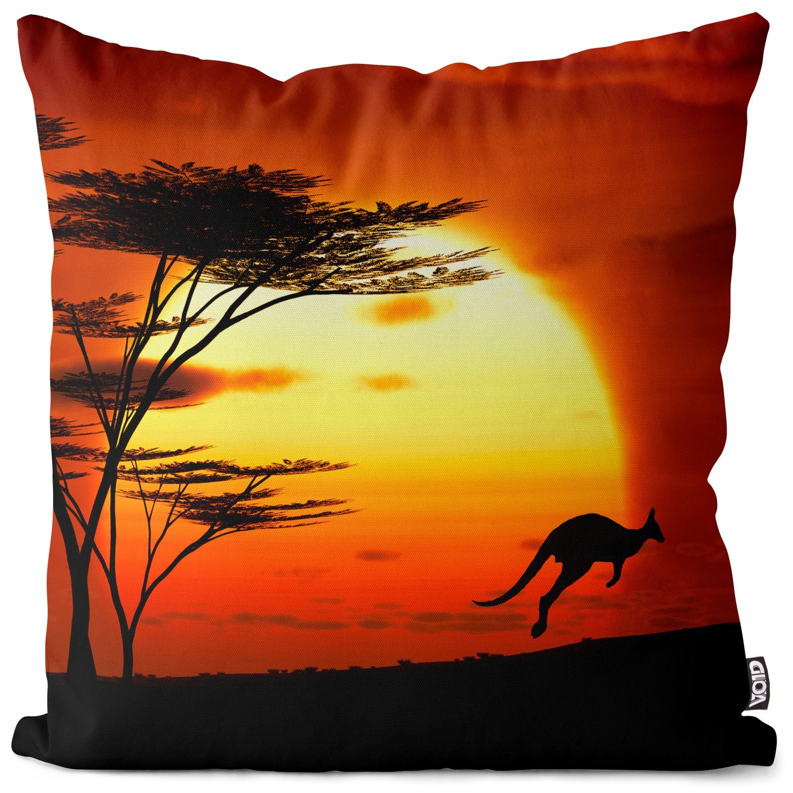 VOID Kissenbezug, (1 Stück), Kanguru Australien Melbourne känguru abenteuer günstig online kaufen