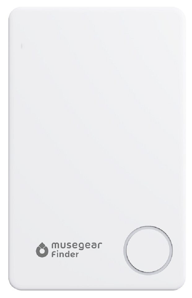 musegear Bluetooth®-Sender Schlüsselfinder mit Bluetooth App aus Deutschland weiß
