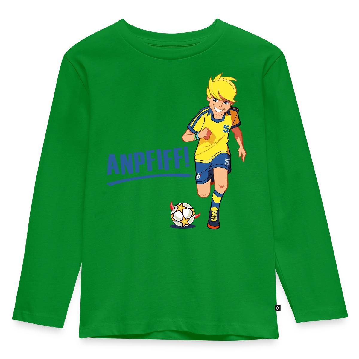 T-Shirt Teufelskicker Anpfiff Kinder Premium Langarmshirt