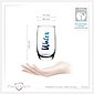 PLATINUX Glas »Hohe Trinkgläser«, Glas, mit Water-Print 320ml (max. 380ml) Set 6-Teilig Wassergläser Saftgläser Getränkeglas, Bild 5