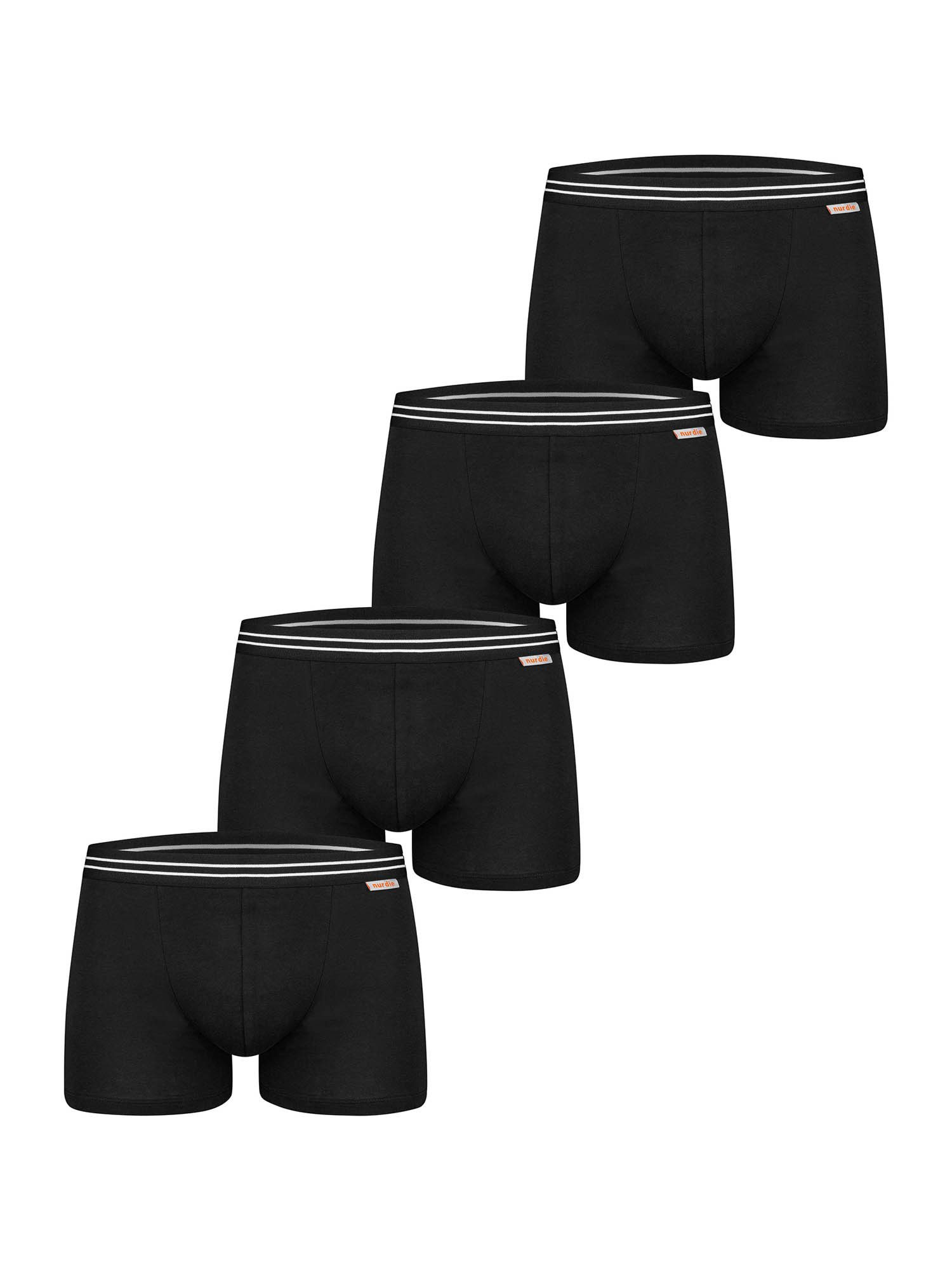 Nur Die Boxer Cotton Stretch (4-St) Boxershorts, Unterhose, Boxerbriefs