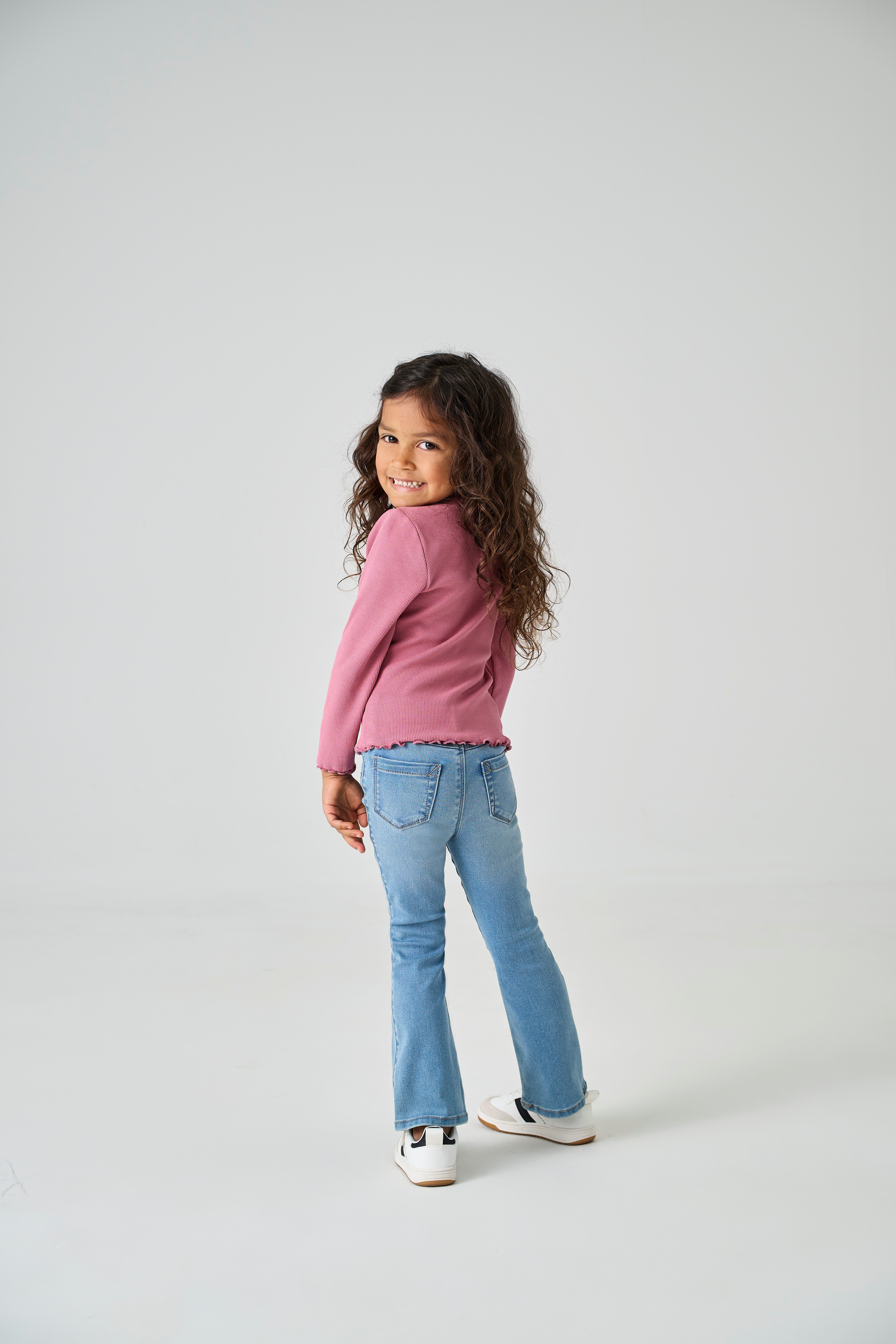 KIDS ONLY Bootcut-Jeans KMGROYAL FLARED JEANS DNM NOOS