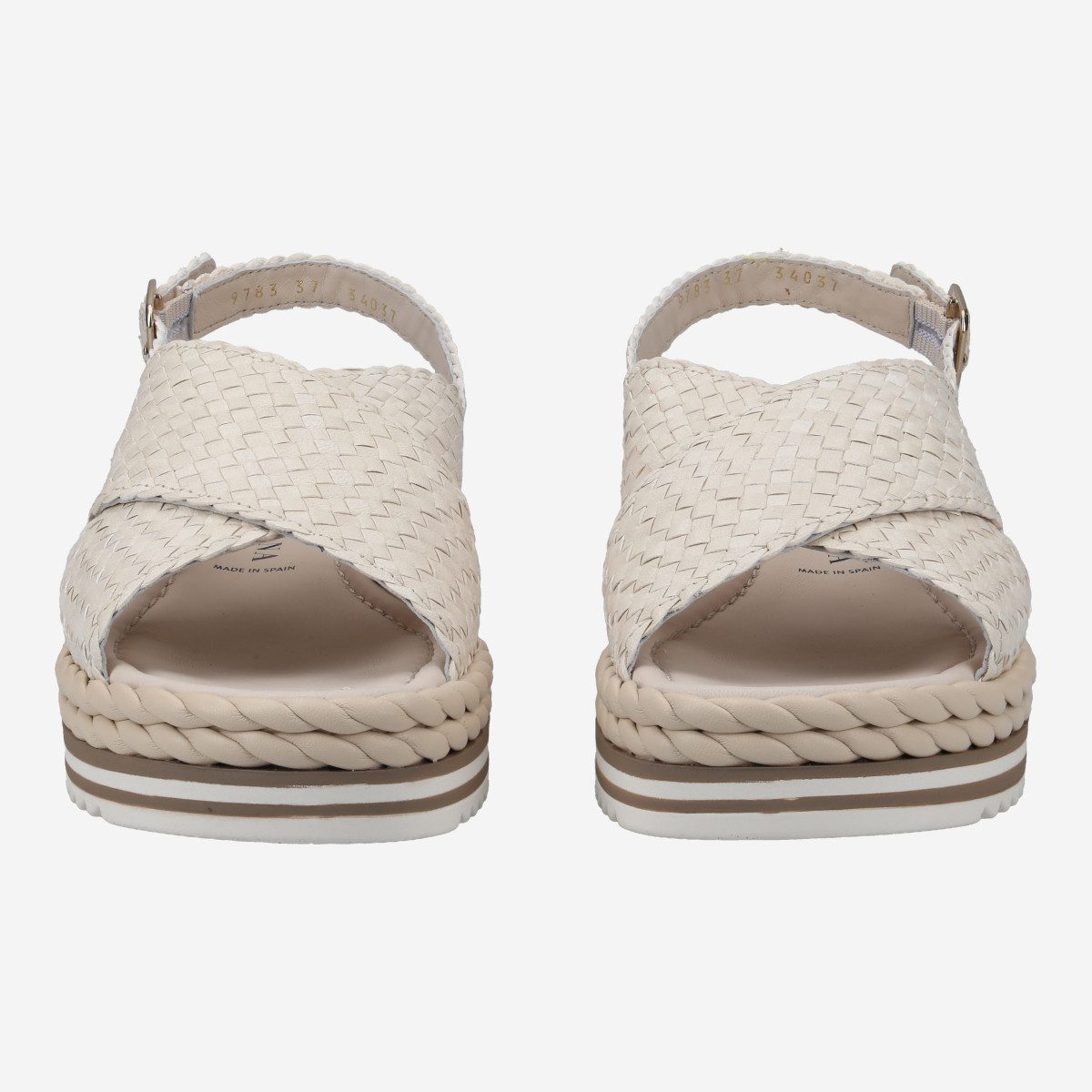 Pons Quintana Pons Quintana 9783.TU00, Sandaletten, Weiß, Damen Sandalette