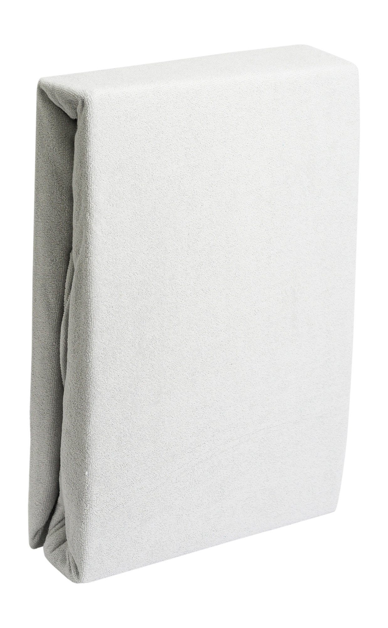 Hometex Premium Textiles Spannbettlaken aus Frottier Stoff bis 23 cm Steghöhe, Frottee, Gummizug: Rundumgummizug, Kuschelig warm und extra weich, ideal für die  – Bild 3 von 5