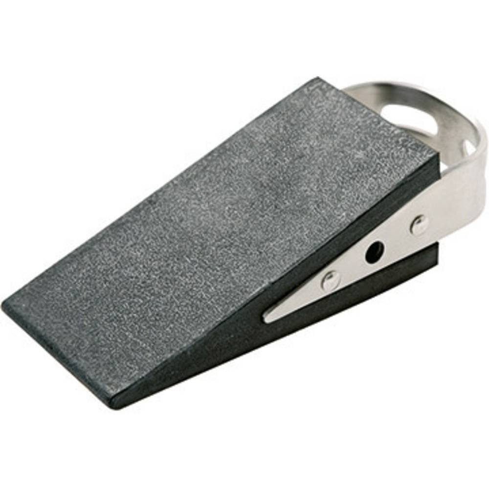 ALCO Türstopper Türstopper 12.5 x 5 x 3 cm (B x H x T) Gummi/Edelstahl 2854