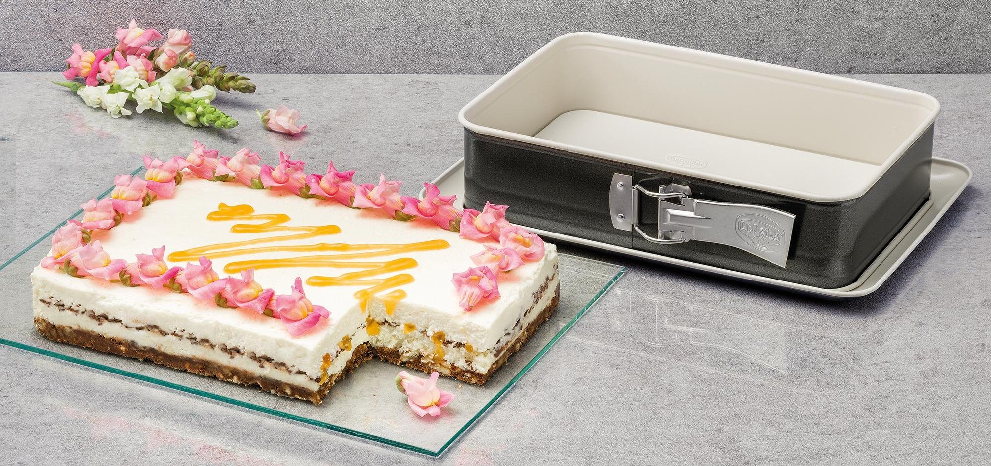 Dr. Oetker Küchenhelfer Springform Back-Trend, rechteckig