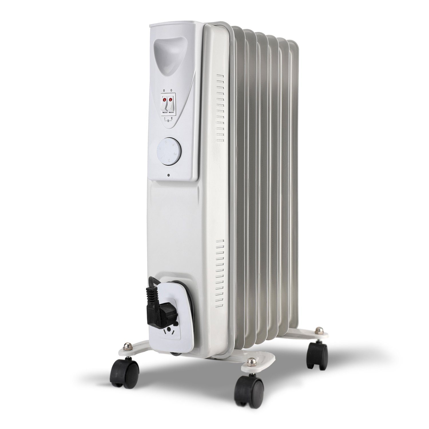 Home4Living Ölradiator Elektroheizung 1500 W mit 3 Heizstufen günstig online kaufen