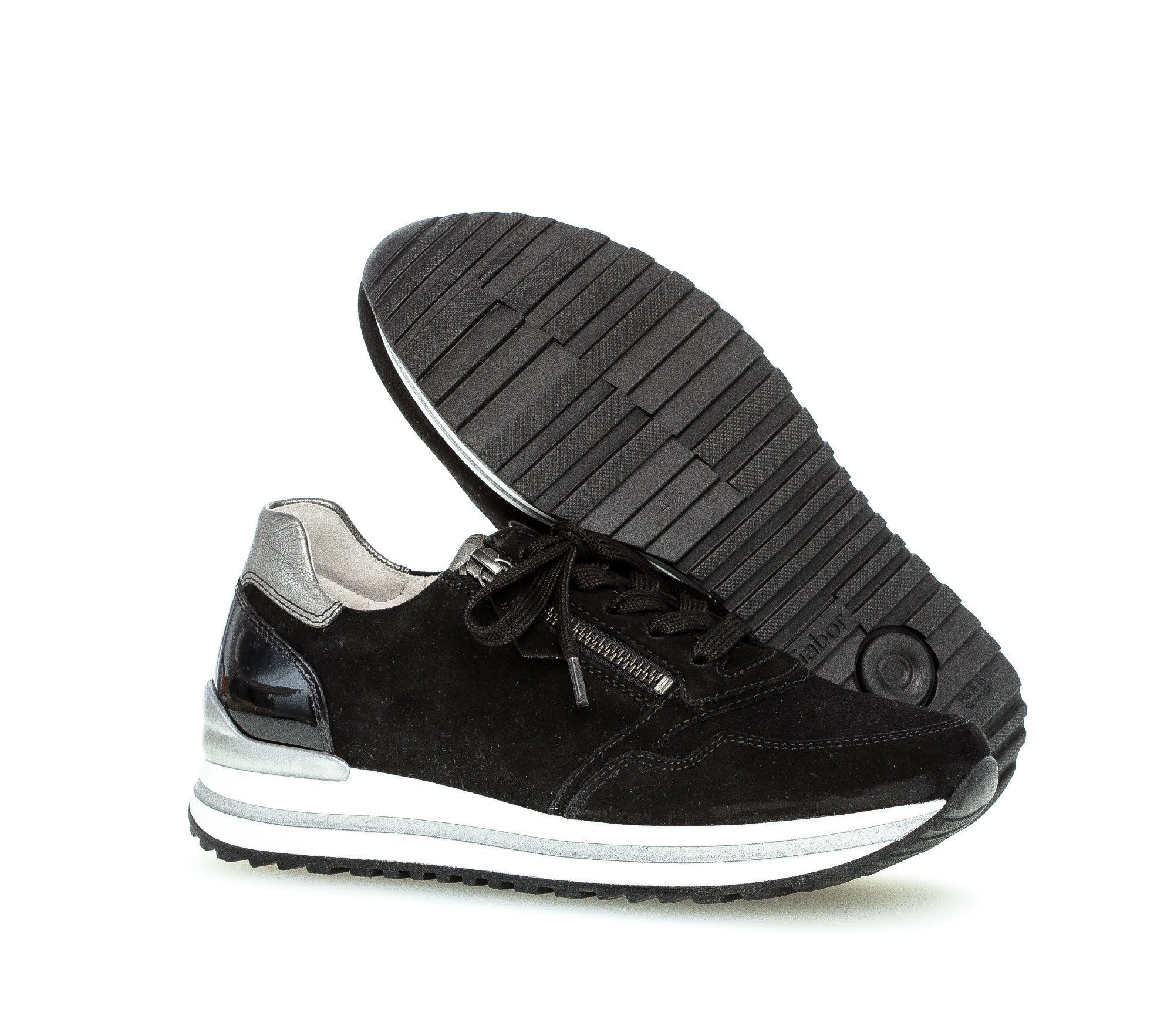Gabor Sneaker schwarz/grey / 87 06.528.87