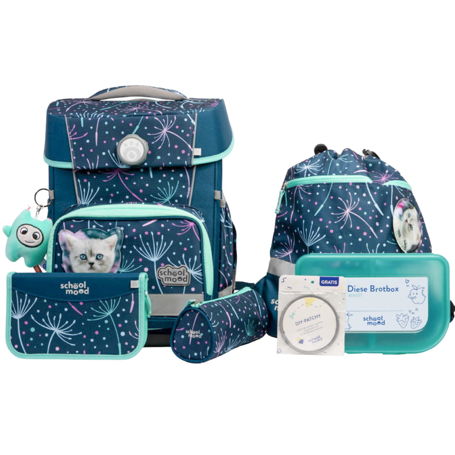 Schulranzen Champion Pro 7-teiliges Schulranzen-Set