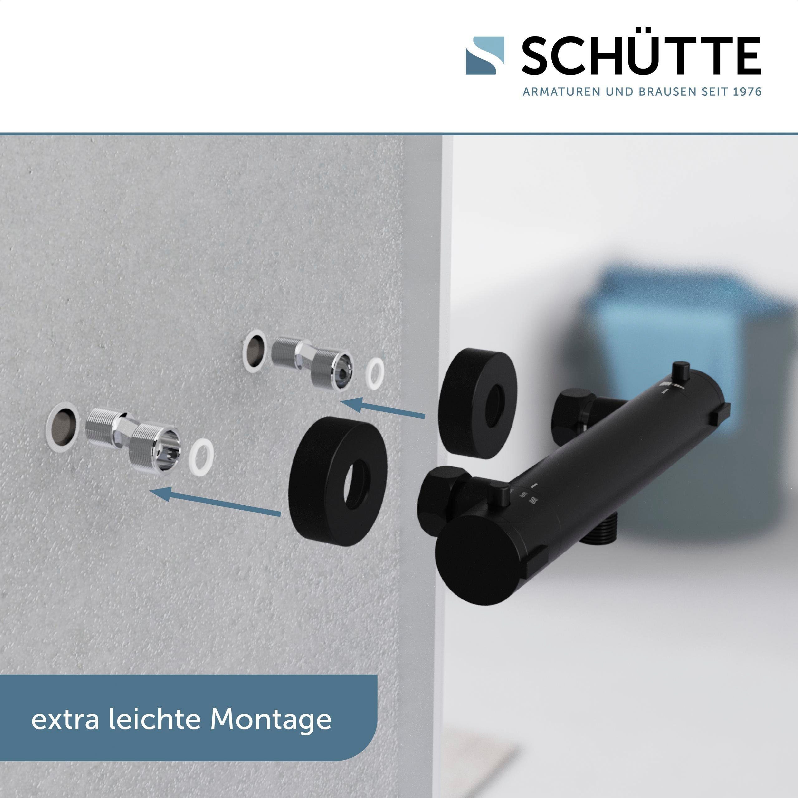 Schütte Duscharmatur London mit Thermostat, Mischbatterie Dusche, Duschthermostat – Bild 4 von 5