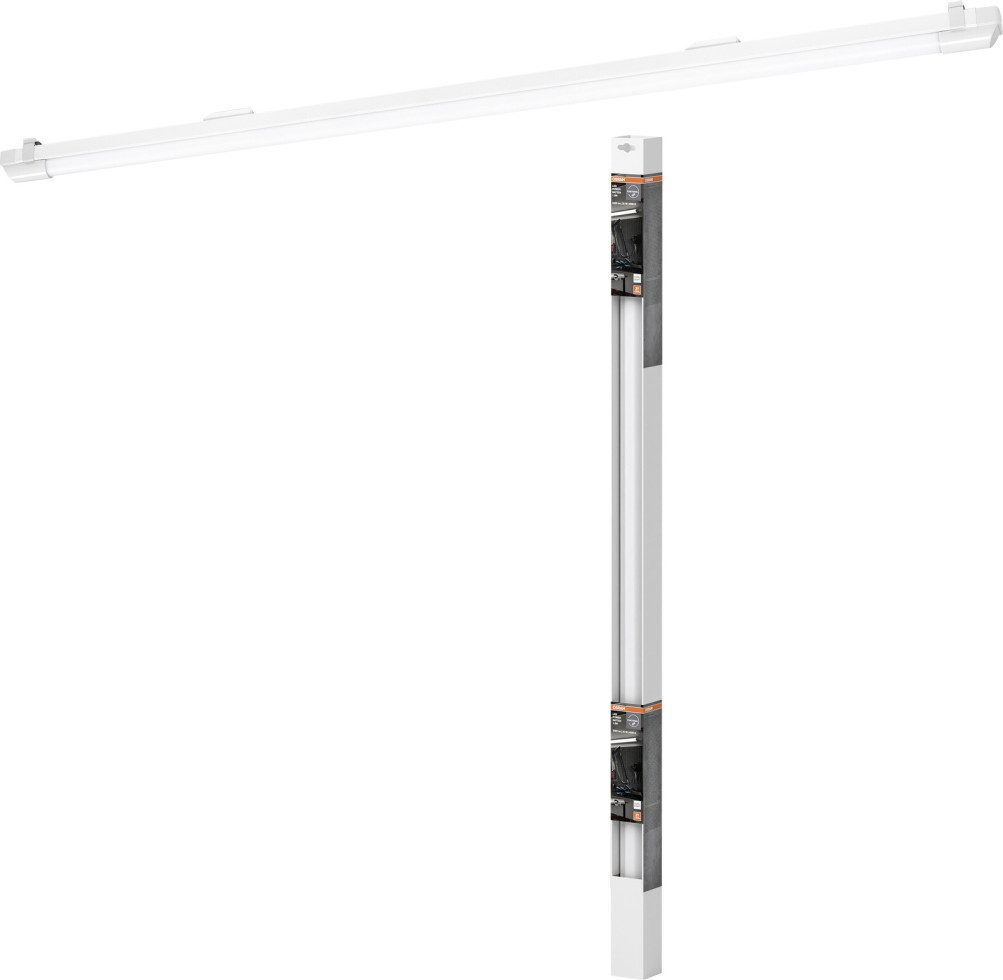 Osram Lichtleiste Osram LED Lichtleiste Power Batten weiß 120 cm 25, Inkl. Leuchtmittel, Nicht dimmbar ohne Bewegungsmelder