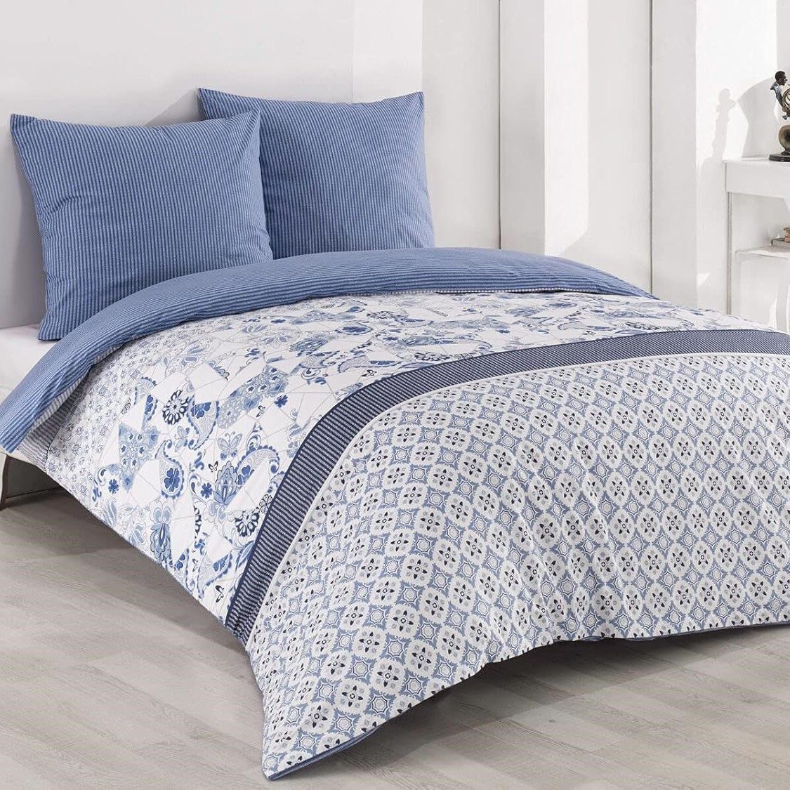 Buymax Bettwäsche Wendebettwäsche, Bettbezug-Set, 100% Baumwolle günstig online kaufen