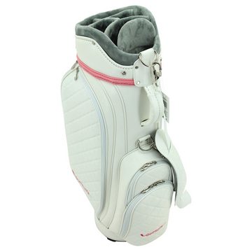 GolfRolfe Golfballtasche GolfRolfe 14279 Golfbag weiß - Design Golftasche Caddybag