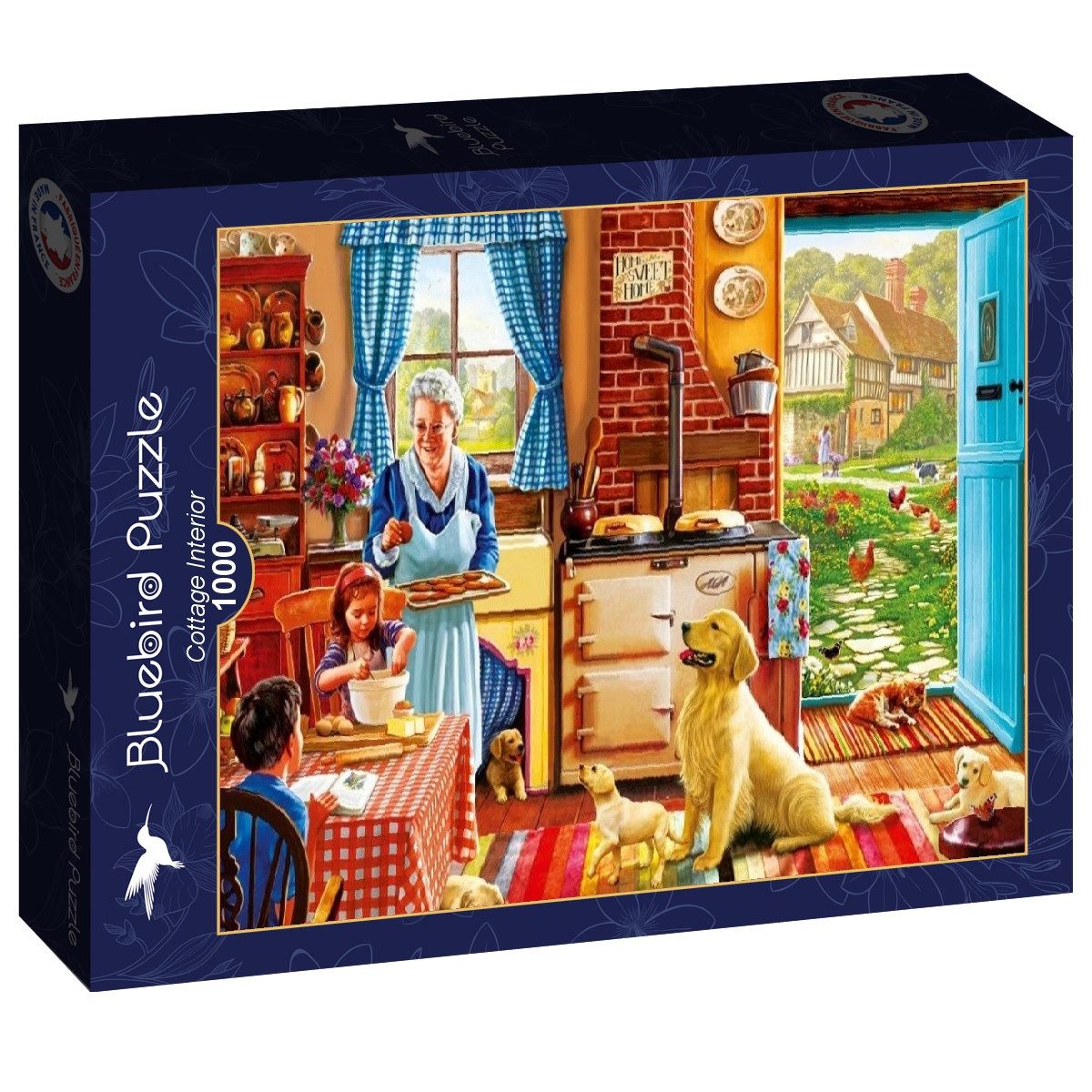 Bluebird Puzzle Puzzle Cottage Interior, Puzzleteile