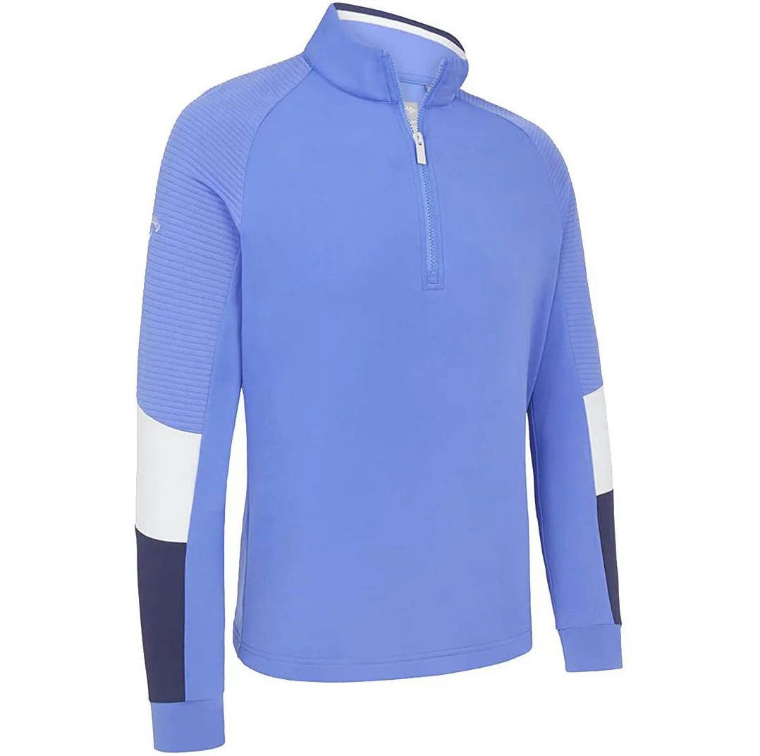 Callaway Longsweatshirt Callaway Layer Colourblock Chillout Stretch Blau Herren M