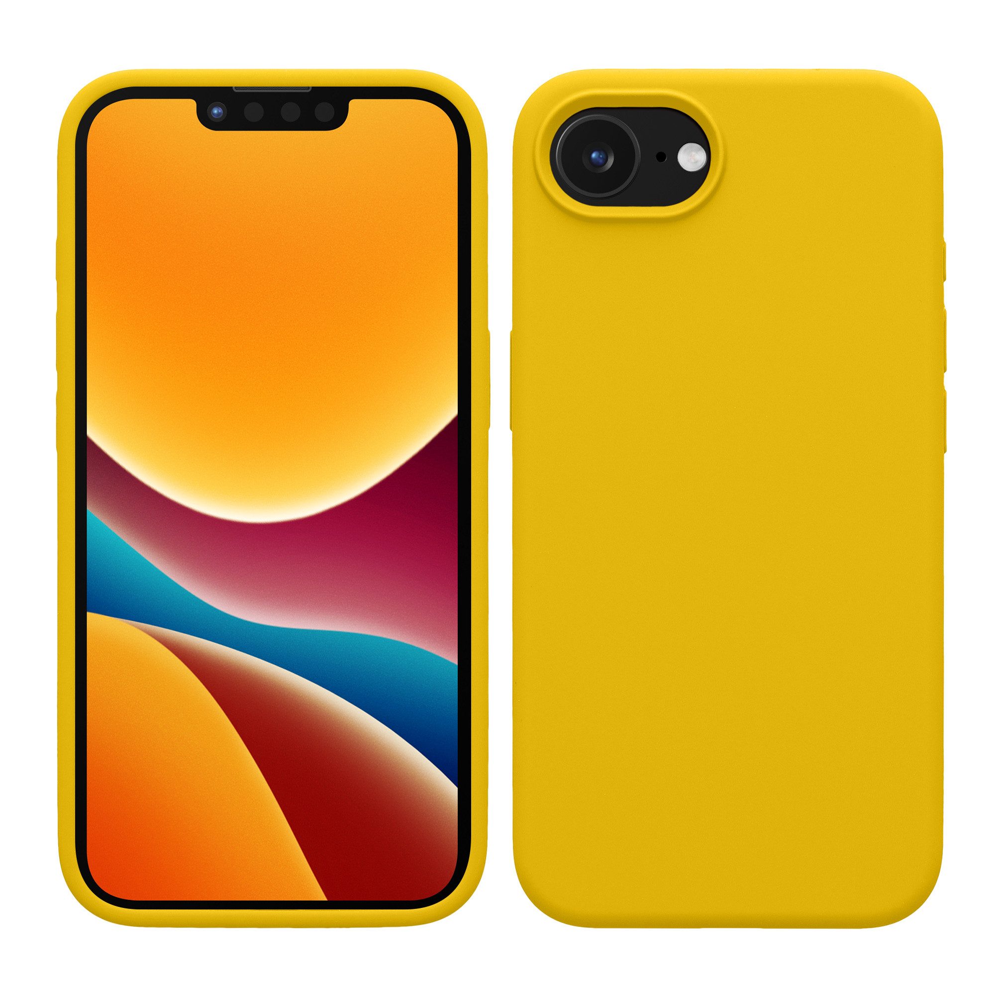 kwmobile Handyhülle Handyhülle für Apple iPhone 17e / iPhone 16e Hülle, Weiches Handy Silikon Case - Schutzhülle Cover