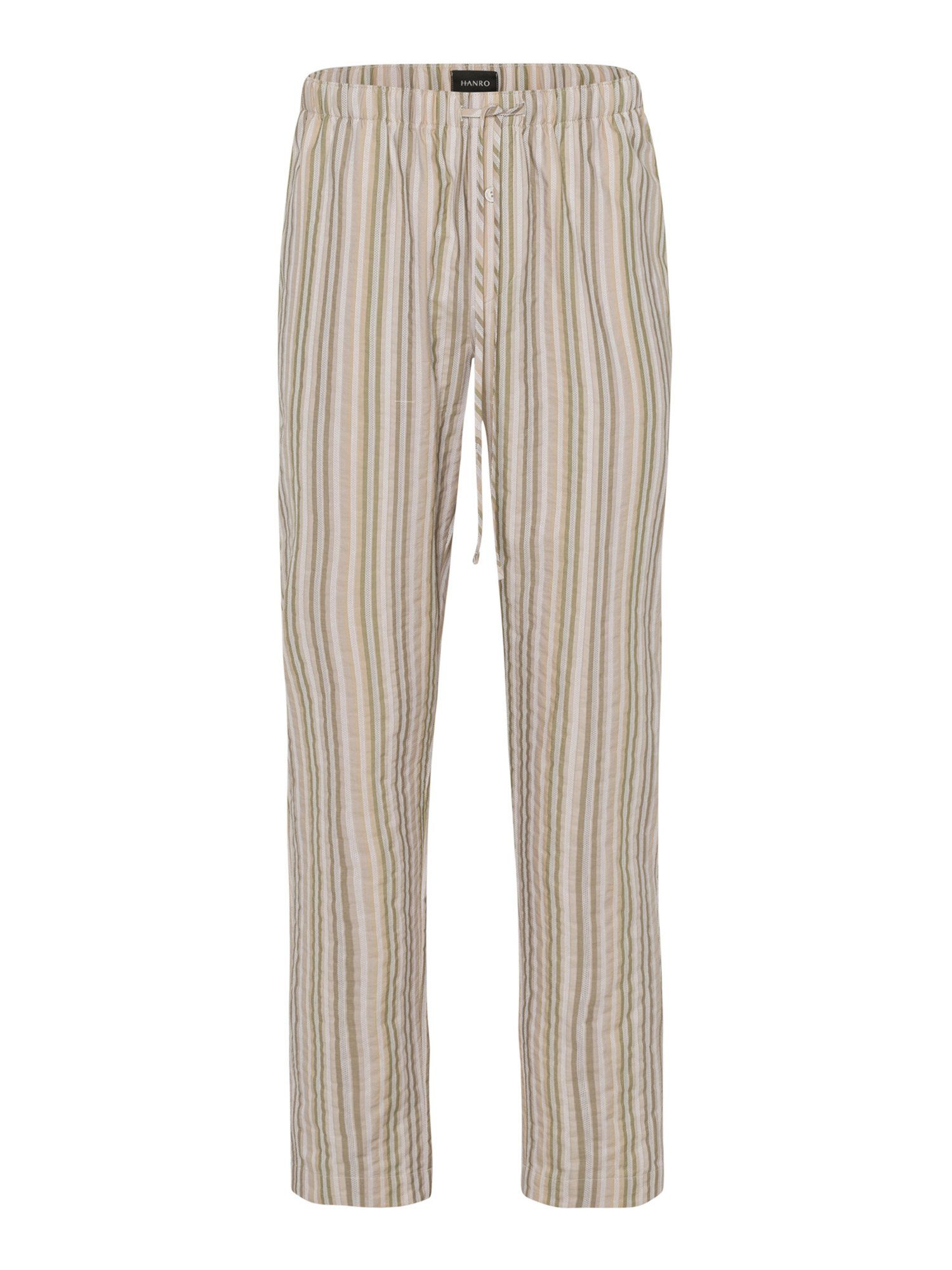 Hanro Pyjamahose Night & Day desert stripe